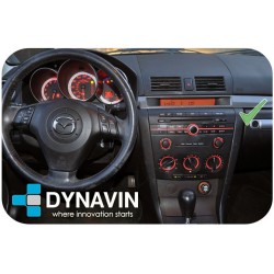 Radio 2din Android GPS Octacore 32GB FLASH. Android car dvd Mazda 3 BK 2003, 2004, 2005, 2006, 2007, 2008 car play