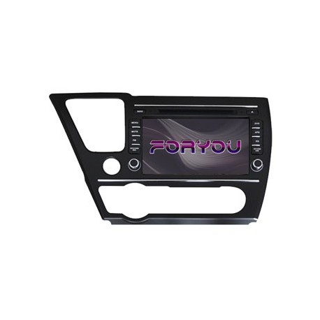 HONDA CIVIC (MK9 USA) - 2DIN GPS HD USB SD DVD BLUETOOTH