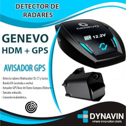Genevo HDMI + GPS Detector Radares 
			 
			