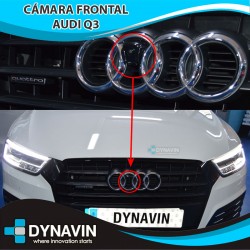 Camara Delantera Audi Q3 Dynavin
						