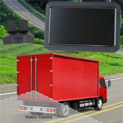 Cámara Trasera solar y Monitor para Camiones