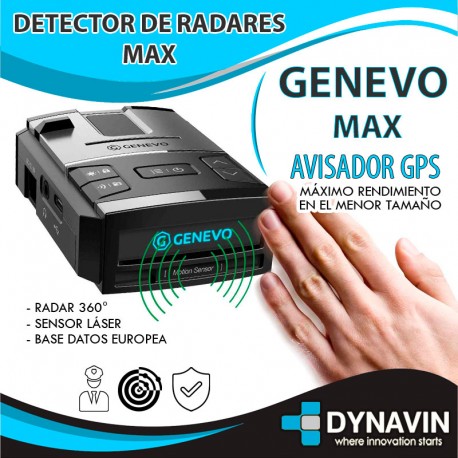 Detector Radares Genevo MAX 100% Indetectable. LEGAL