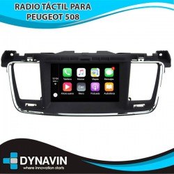 Radio 2din Android GPS Octacore 4GB RAM, 64GB ROM INAND FLASH. Android carplay Peugeot 508 2011, 2012, 2014, 2016 
			 
			