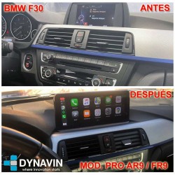 BMW X3 F25, BMW X4 F26 2014, 2015, 2016, 2017 pantalla táctil NBT 10,25" Flotante Android CarPlay BMW