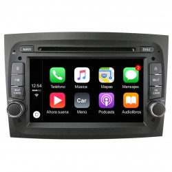 Radio 2din Android GPS Octacore 4GB RAM, 64GB ROM INAND FLASH. Android car dvd Fiat Dobló 2015 2016 2017 2018 2019 
			 
			