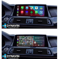 BMW Serie 5 F10, F11 pantalla táctil NBT 2015 10,25" gps Android mandos del volante, usb, car play. Radio Profesional
