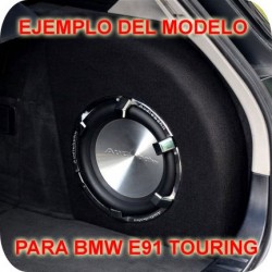 BMW E91 TOURING - CAJA ACUSTICA PARA SUBWOOFER ESPECÍFICA PARA HUECO EN EL MALETERO
						