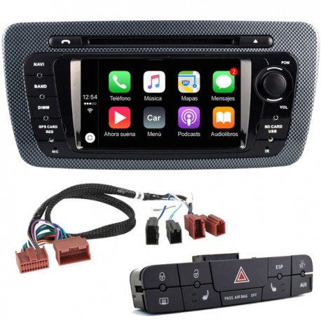 Radio 2din Android GPS Octacore 4GB RAM, 32GB ROM INAND FLASH. Android Seat Ibiza 6J 2008, 2009, 2010, 2012