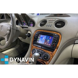 Radio 2din Android GPS Octacore 4GB 64GB. CarPlay Android Auto Mercedes Benz SL R230 Comand 2.0 DX 2001 2003 2005 2008 2010 2012