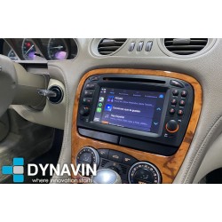 Radio 2din Android GPS Octacore 4GB 64GB. CarPlay Android Auto Mercedes Benz SL R230 Comand 2.0 DX 2001 2003 2005 2008 2010 2012