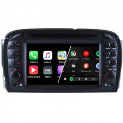 Radio 2din Android GPS Octacore 4GB 64GB. CarPlay Android Auto Mercedes Benz SL R230 Comand 2.0 DX 2001 2003 2005 2008 2010 2012 
			 
			