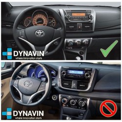 Pantalla Multimedia Dynavin-MegAndroid Android Auto CarPlay Toyota Yaris 2014 2015 2016 2017 2018
						
