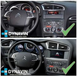 Radio 2din Android GPS Octacore 4GB RAM, 64GB ROM INAND FLASH. Android car dvd Citroen C4, DS4 2012, 2014, 2015, 2017
						