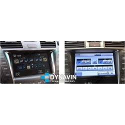 Pantalla multimedia Dynavin-MegAndroid Android Auto CarPlay para Lexus LS460 y Lexus LS600