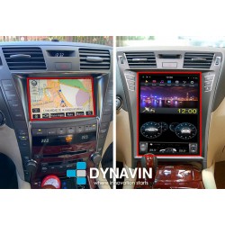 Pantalla multimedia Dynavin-MegAndroid Android Auto CarPlay para Lexus LS460 y Lexus LS600
						