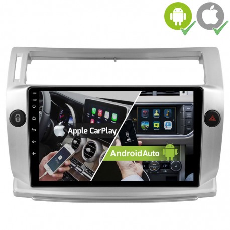 Pantalla Multimedia Dynavin-MegAndroid Android Auto CarPlay Citroen C4 2004, 2005, 2007, 2008, 2010