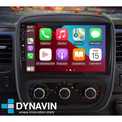 Dynavin N7X 2din integrado CarPlay, Android Auto, GPS, cámara 2016, Renault Trafic 3, Opel Vivaro, Nissan NV300 2014, 2015, 2016
						