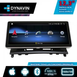 Dynavin Android pantalla táctil CarPlay Mercedes NTG 4.0 gps lcd 12,30" Clase C W204 2007 2008 2009 2010 2011 
			 
			