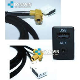 CONECTOR AUXILIAR y USB ORIGINAL - INTERFACE PARA GRUPO VAG