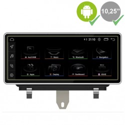 Dynavin GPS Android 10,25 1920x720 Pulgadas Audi Q3 8U MMI 3G CAR PLAY IPS 2.5D 3D 
			 
			