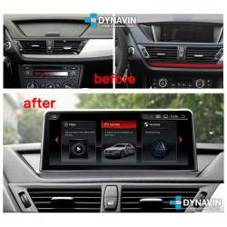 Pantalla BMW Professional CarPlay Android Auto Control idrive BMW X1 E84 con pantalla CIC iDrive
						
