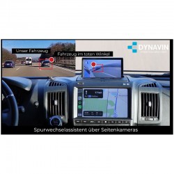 Pantalla Auxiliar Dynavin 360 Fiat Ducato. Cámara trasera Fiat Ducato caravana. Carrozar Fiat Ducato
