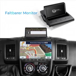 Pantalla Auxiliar Dynavin 360 Fiat Ducato. Cámara trasera Fiat Ducato caravana. Carrozar Fiat Ducato