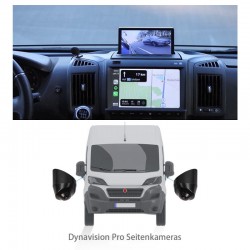 Pantalla Auxiliar Dynavin 360 Fiat Ducato. Cámara trasera Fiat Ducato caravana. Carrozar Fiat Ducato