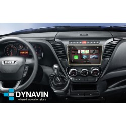 Soporte y marco fascia 2din 9DIN, 10DIN para pantalla android car play Iveco Daily 2014 2015 2016 2018
						