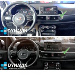 Radio 2din Android GPS Octacore 4GB RAM, 64GB ROM INAND FLASH. Android car dvd nuevo Kia Picanto JA 2017, 2018, 2019
						