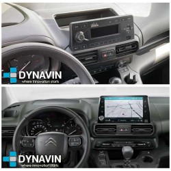 Pantalla Multimedia Dynavin-MegAndroid Android Auto CarPlay Citroen Berlingo, Peugeot Partner 2018 2019 2020 2021 2022