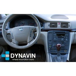 Pantalla Multimedia Dynavin-MegAndroid Android Auto CarPlay Volvo S80 2001 2002 2003 2004 2005 2006
						