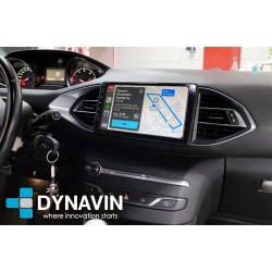 Pantalla Multimedia Dynavin-MegAndroid Android Auto CarPlay Peugeot 308S 2015 2016 2017 2018 2019