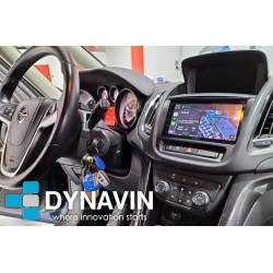 Kit de instalación radio pantalla 2din mandos del volante Dynavin Opel Zafira Tourer 2012 2014 2016 2018
