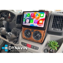 Pantalla Multimedia Dynavin-MegAndroid Android Auto CarPlay Fiat Ducato 250, 251. Citroen Jumper II 250 / 250