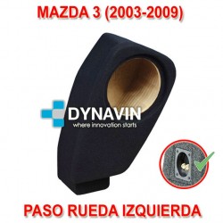 MAZDA 3 (2003-2009) - CAJA ACUSTICA PARA SUBWOOFER ESPECÍFICA PARA HUECO EN EL MALETERO 
			 
			