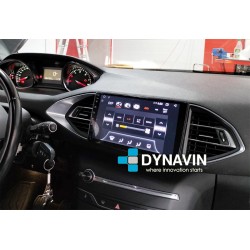 Pantalla Multimedia Dynavin-MegAndroid Android Auto CarPlay Peugeot 308S 2015 2016 2017 2018 2019