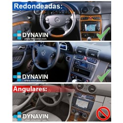 Pantalla Multimedia Dynavin-MegAndroid Android Auto CarPlay Mercedes CLK W209 2002 2003 2004 Pre-restyling
						
