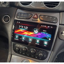 Pantalla Android 2din gps Octacore 4-64GB y 6-128. CarPlay Android Auto Mercedes C W203 pre-restyling, Cportcoupe, CLK W209