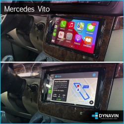 Pantalla Multimedia Dynavin-MegAndroid Android Auto CarPlay Mercedes Clase A W169, Clase B W245, Vito W639
						