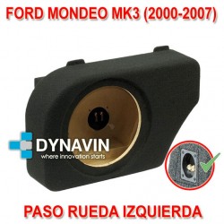 FORD MONDEO MK3 (2000-2007) - CAJA ACUSTICA PARA SUBWOOFER ESPECÍFICA PARA HUECO EN EL MALETERO 
			 
			
