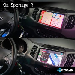Pantalla Multimedia Dynavin-MegAndroid Android Auto CarPlay Kia Sportage R 2010 2011 2012 2013 2014 2015 2016