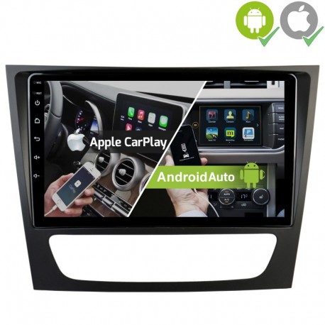 Pantalla Multimedia Dynavin-MegAndroid Android Auto CarPlay Mercedes Clase E W211 y CLS W219