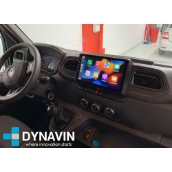 Pantalla multimedia Dynavin-MegAndroid Android Auto CarPlay para Renault Master 2019 2020 2021 2022 2023