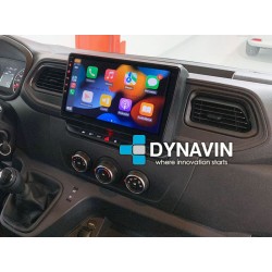 Pantalla multimedia Dynavin-MegAndroid Android Auto CarPlay para Renault Master 2019 2020 2021 2022 2023 
			 
			