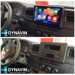 Pantalla multimedia Dynavin-MegAndroid Android Auto CarPlay para Renault Master 2019 2020 2021 2022 2023
						