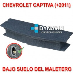 CHEVROLET CAPTIVA 2 (+2011) - CAJA ACUSTICA PARA SUBWOOFER ESPECÍFICA PARA HUECO EN EL MALETERO 
			 
			