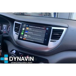 Pantalla Multimedia Dynavin-MegAndroid Android Auto CarPlay Hyundai Tucson 2016 2017 2018 2019