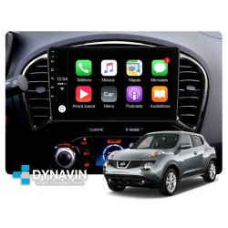 Pantalla Multimedia Dynavin-MegAndroid Android Auto CarPlay Nissan Juke F15 2010, 2012, 2014, 2017