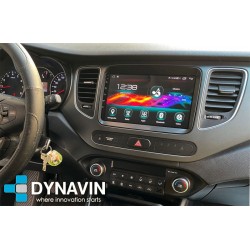 Pantalla Multimedia Dynavin-MegAndroid Android Auto CarPlay Kia Carens LAN6000EKRP 2012 2013 2014 2015 2017 2019